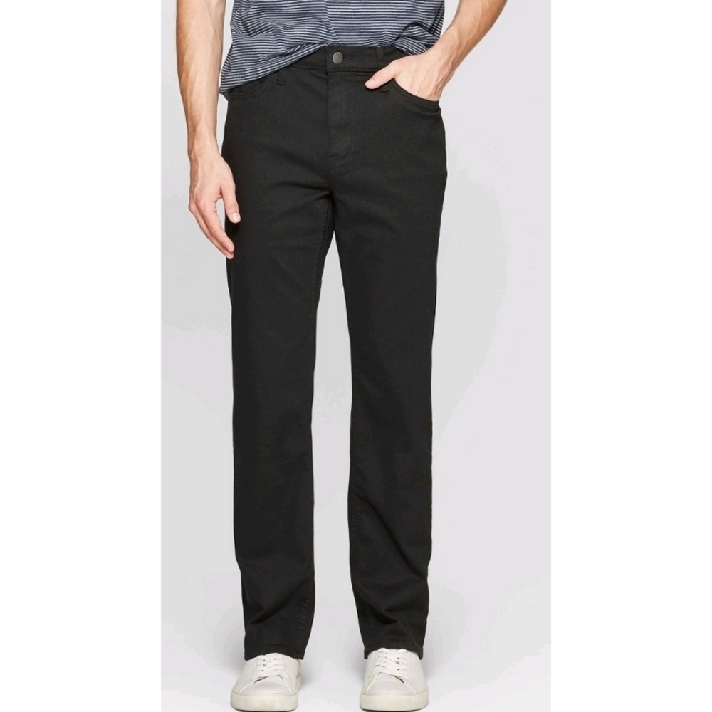 Goodfellow & Co Straight Fit jeans Black Size 40 × 32